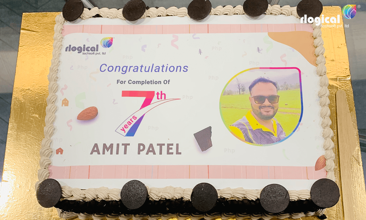 Amit Patel 7th Work Anniversary
