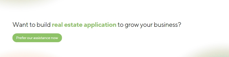 build real estate app cta one